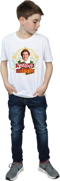 Actual product image Elf Boys Buddy Smiling T-Shirt (152, 158)