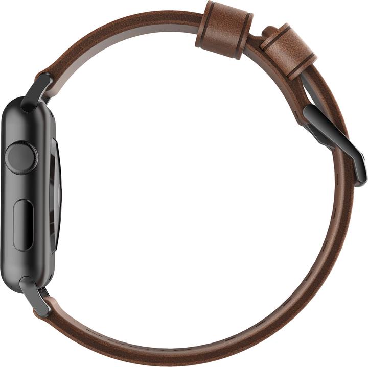 Immagine prodotto Nomad Cinghia di connessione moderna (44 mm, Acciaio inossidabile, Cuoio)