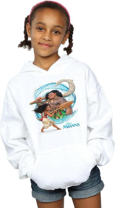 Produktbild Disney Moana And Maui Wave Kapuzenpullover Mädchen (152, 158)