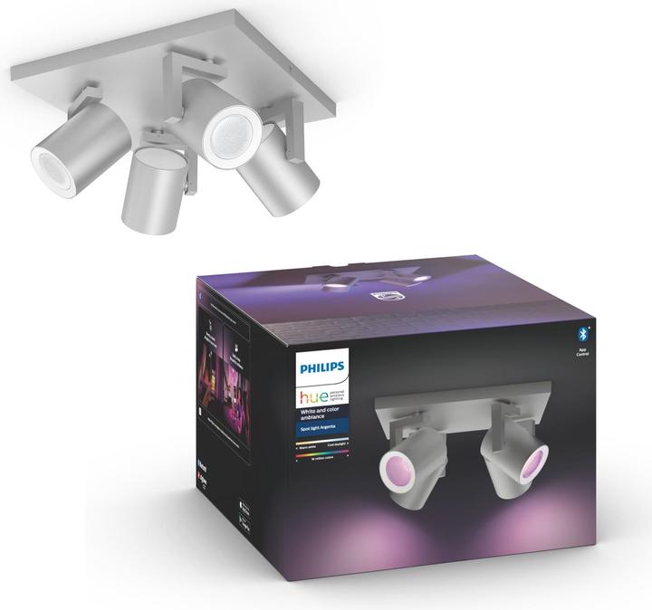 Immagine prodotto Philips Hue Tonalità Argenta Base BT (350 lm, GU10)
