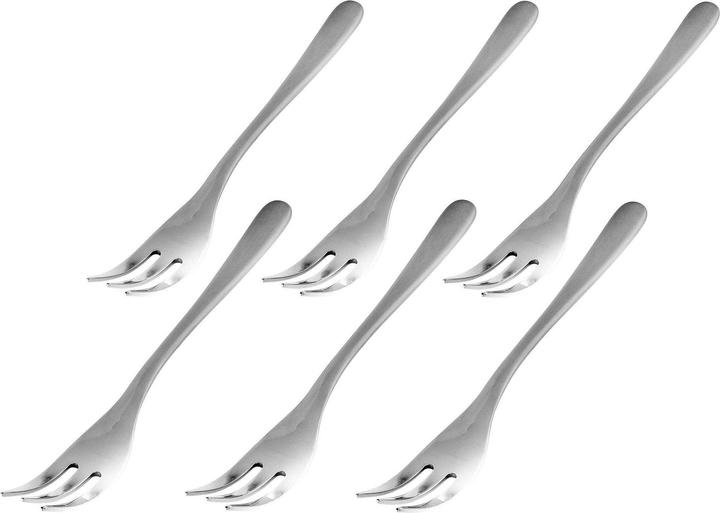 Immagine prodotto Sambonet Set di forchette da torta chiave 6 pezzi in acciaio inossidabile (6 Pezzo/i, Set di posate)