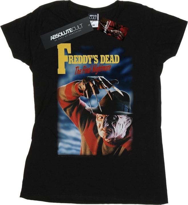 Actual product image Absolute Cult Womens/Ladies The Final Nightmare Cotton T-Shirt (L)