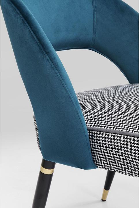 Actual product image Kare Design Stuhl Samantha Petrol