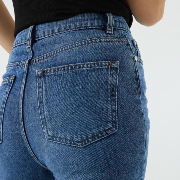 Produktbild La Redoute Collections High-Waist-Jeans (38)