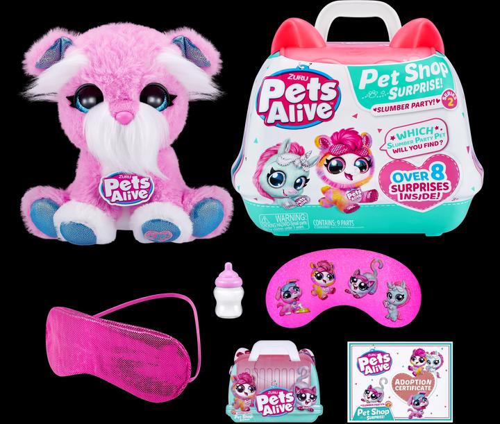 Image du produit Zuru Pet Shop Surprise Pets Alive Slumber Party - Série 2 (14 cm)