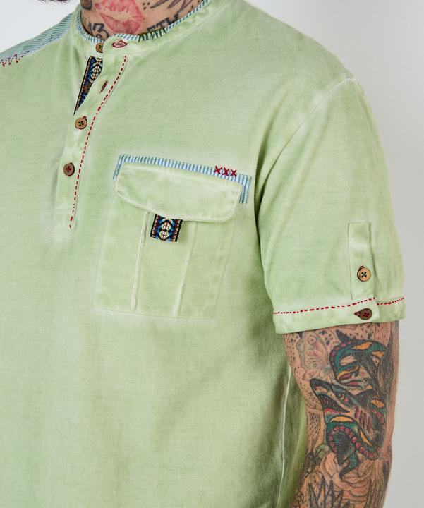 Immagine prodotto Joe Browns Pique Aztec Trim Henley (M)