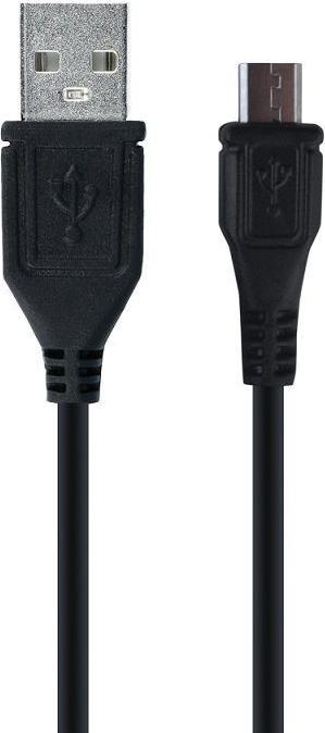Image du produit Forever câble USB - microUSB 1,0 m 1A noir