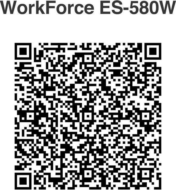 Produktbild Epson WorkForce ES-580W (USB, WLAN, USB Host)