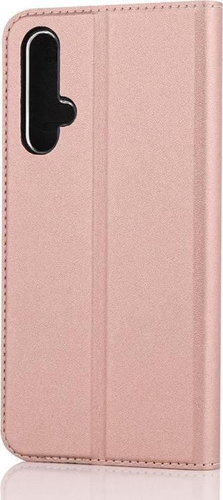 Produktbild Wave BookCase -suojakotelo, Honor 20 / Huawei Nova 5T, ruusukulta (Honor 20, Huawei Nova 5T)