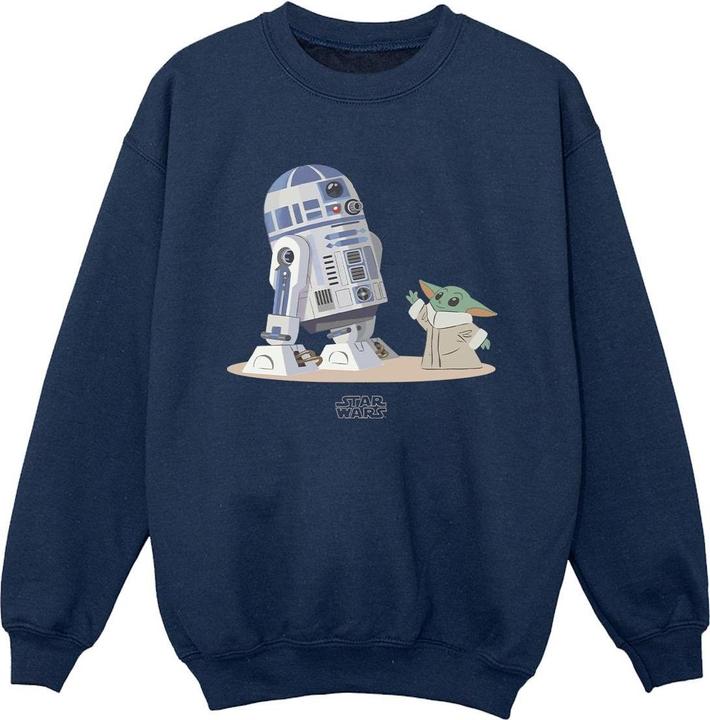 Star Wars The Mandalorian R2D2 And Grogu Sweatshirt Jungen