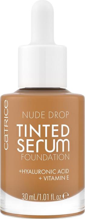 Actual product image Catrice Nude Drop Tinted Serum Foundation (080W)