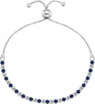 Brilio Silver - Elegant silver bracelet with clear zircons BRC169W