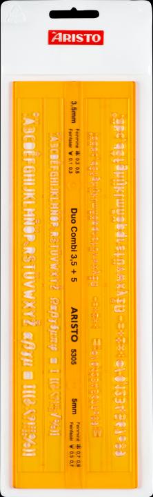 Image du produit Aristo AR5305, Pochoir en plastique pour lettres/chiffres/dessins (245 mm)