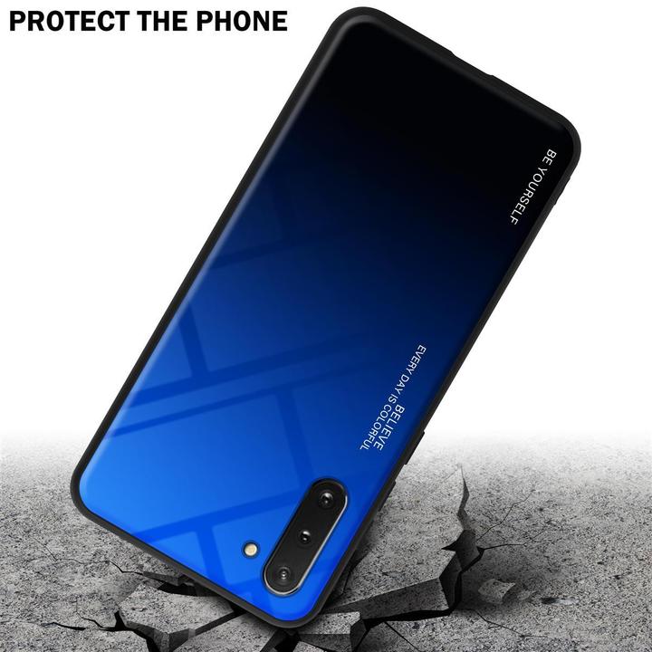 Produktbild Cadorabo TPU 2 Farben Glas Cover (Samsung Galaxy Note 10)