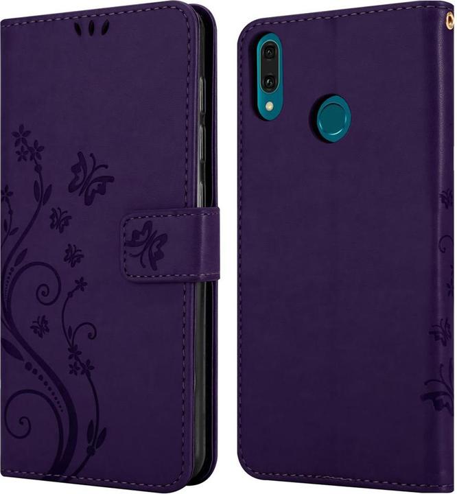 Immagine prodotto Cadorabo Copertina del libro di fiori (Huawei Y9 (2019))