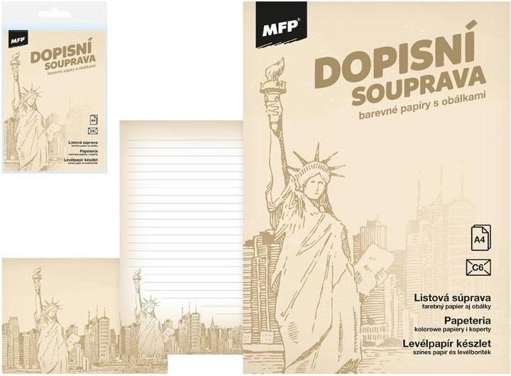 Image du produit MFP Paper Briefpapier Lux 5+10 New York (10 pcs)