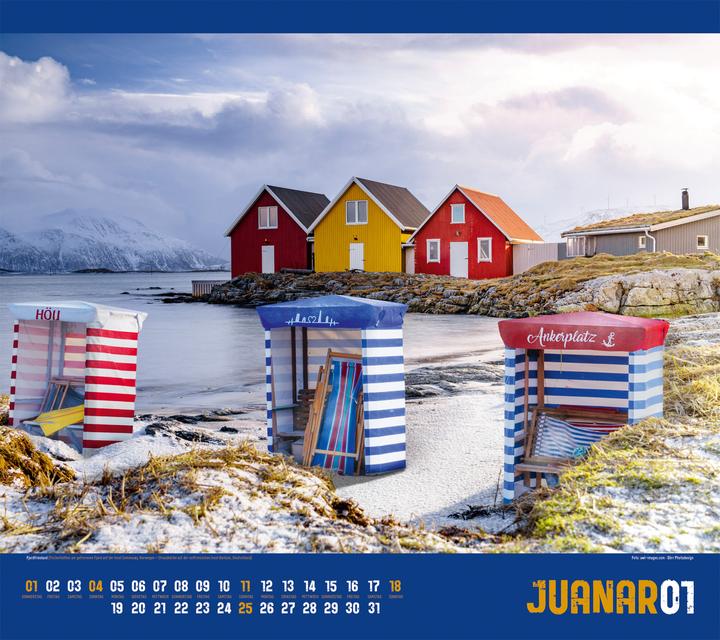Immagine prodotto Verrückte Welt Kalender 2026 (54 x 48 cm, Copertina rigida, Tedesco)