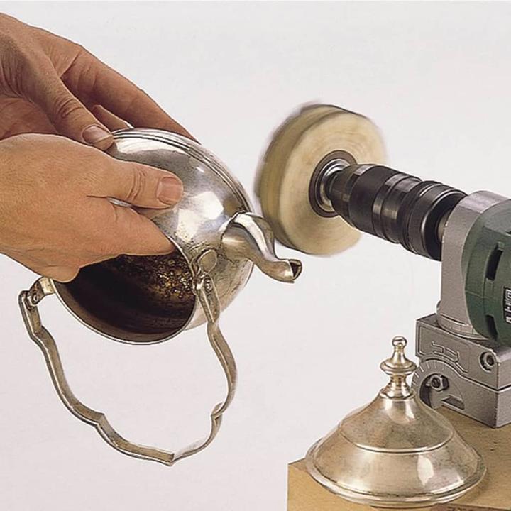 Produktbild wolfcraft wolfcraft 1 Profi-Polier-Set 6-tlg. (gebürstet)