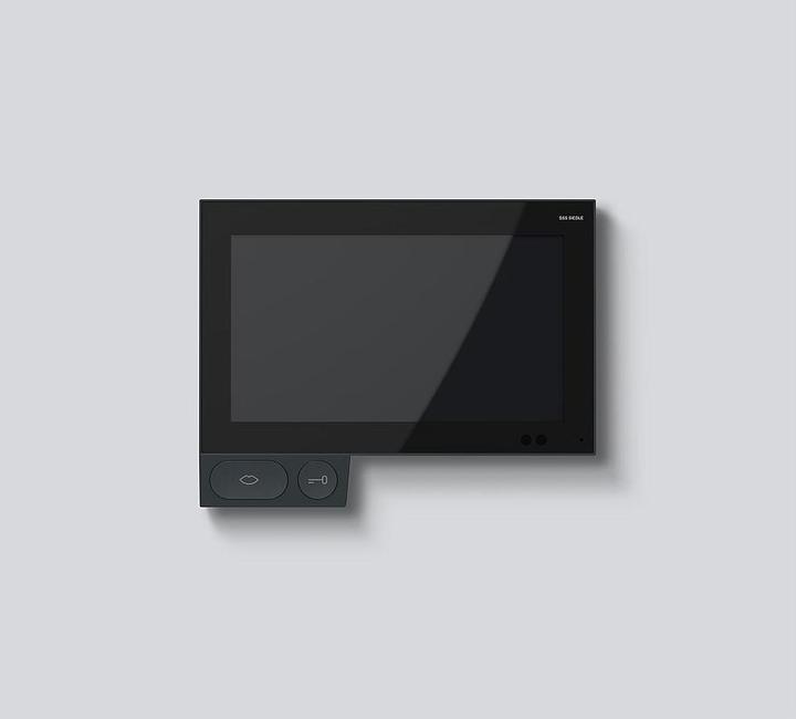 Produktbild Siedle A 180-10 S Axiom z.Wandmontage Schwarzgrau (WLAN)