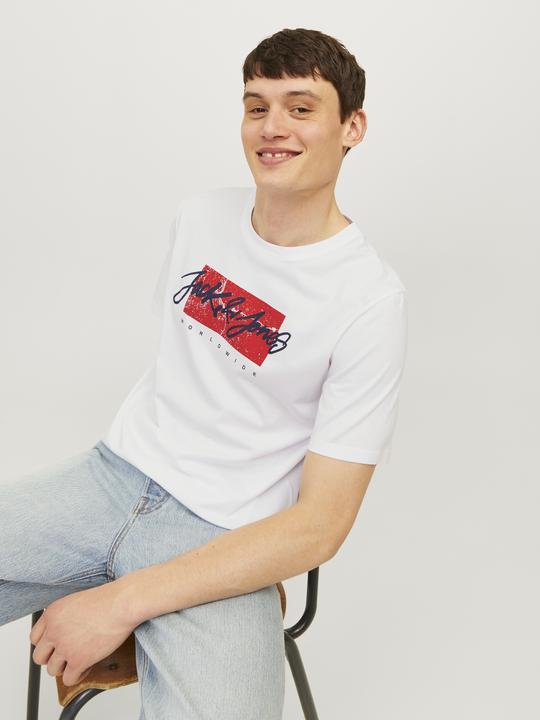 Produktbild Jack & Jones Logo Rundhals T-shirt T-shirt (XS)