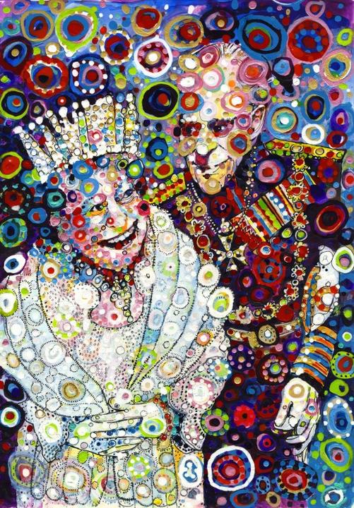 Produktbild Grafika Kids Puzzle 204 pieces Sally Rich - The Queen and Prince Philip (204 Teile)