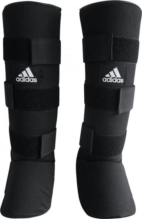 Actual product image adidas eva foam kick-boxing shin and foot guards (L)