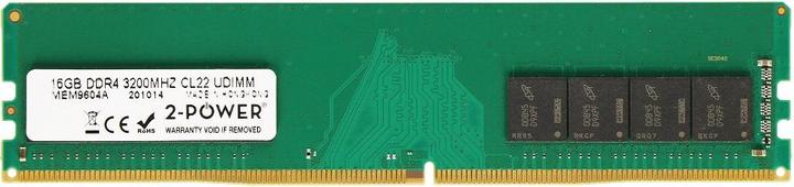2-Power 16GB DDR4 3200MHz CL22 DIMM (1 x 16GB, 3200 MHz, DDR4-RAM, DIMM)