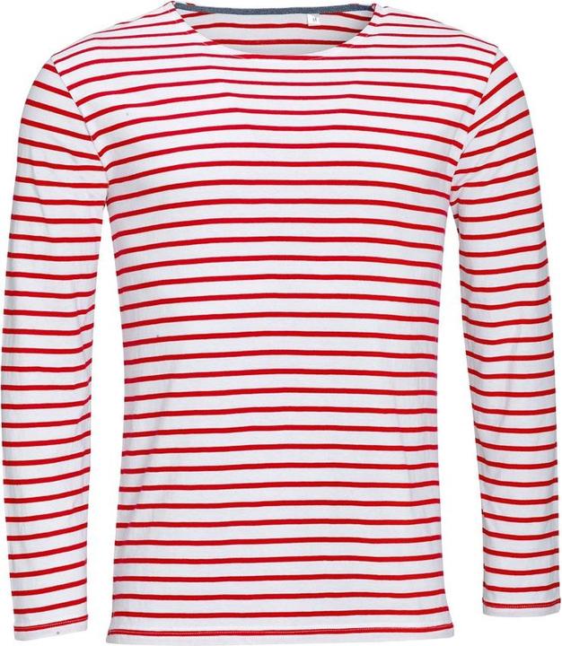 Sols Marine TShirt gestreift langärmlig