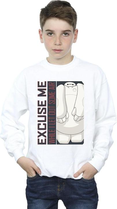 Produktbild Disney Big Hero 6 Baymax Excuse Me Some Air Sweatshirt Jungen (152, 158)
