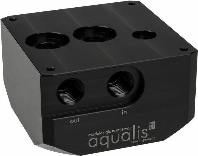 Aqua Computer Adaptateur de pompe pour pompes D5, compatible avec aqualis, G1/4