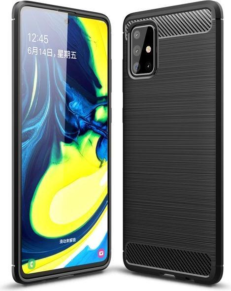 Productafbeelding MU Style Koolstofvezel TPU Softcase-serie (Samsung Galaxy A71)