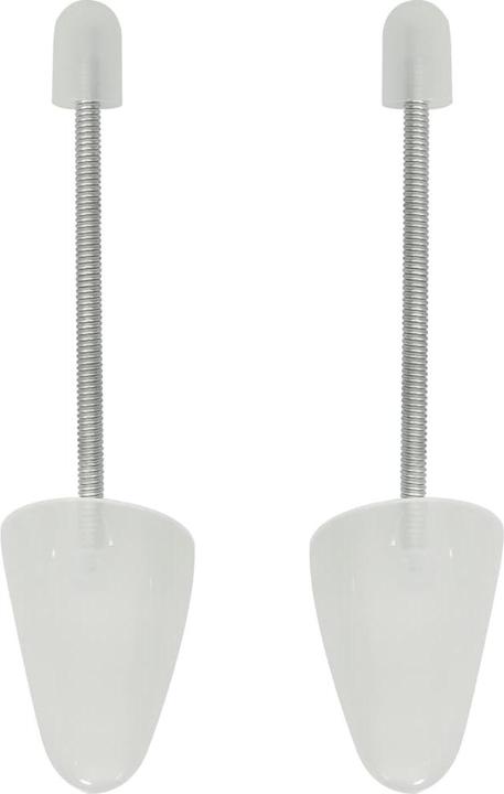 Immagine prodotto VidaXL Alberi per scarpe con molla a spirale 5 paia Bianco UE 38-44 (38, 39, 40, 41, 42, 43, 44, 2 x)