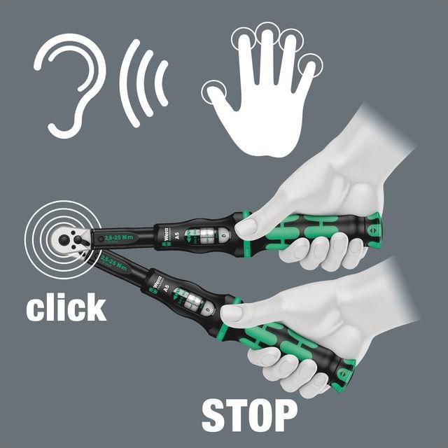 Produktbild Wera Drehmomentschlüssel Sortiment Click-Torque C 3 Set 1 (1/2", 40 Nm, 200 Nm)