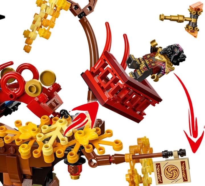 Actual product image LEGO NINJAGO - Temple of Dragon Power (71795, LEGO Ninjago)
