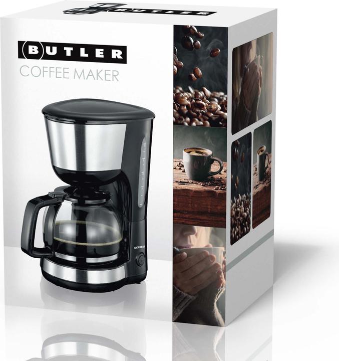 Produktbild Butler 16100128 - Kaffeemaschine 1,25L, schwarz