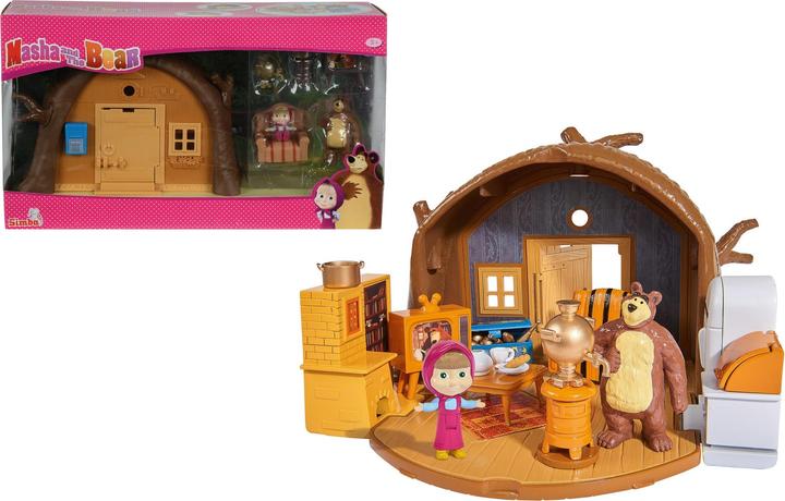 Produktbild Simba Masha Spielset "Bärenhaus"