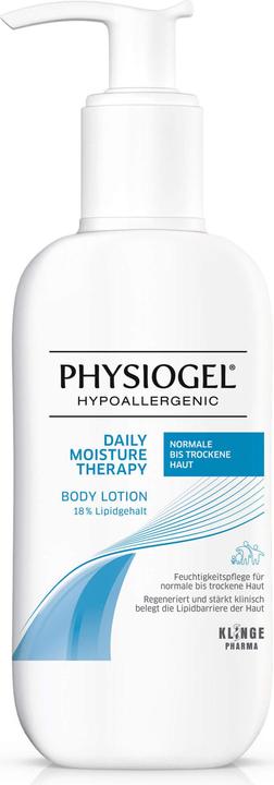 Actual product image Klinge Pharma PHYSIOGEL Daily Moisture Therapy Body Lotion, 400 ml Lotion (Body lotion, 400 ml)