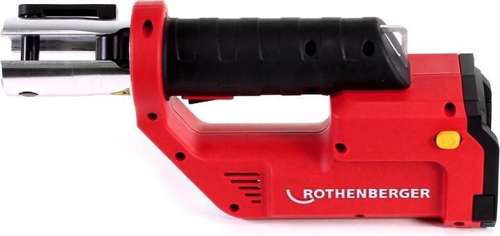 Produktbild Rothenberger ROMAX Compact TT 18V Akku Pressmaschine + 1x Akku 2,0Ah + Ladegerät + Pressbackenset + (390 mm)