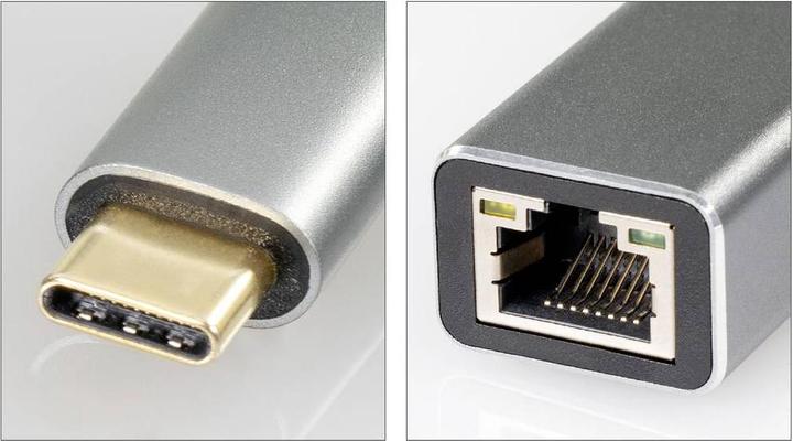 Produktbild Maxtrack USB-C Ethernet-Adapter RJ45 (USB-C, RJ45 (1x))