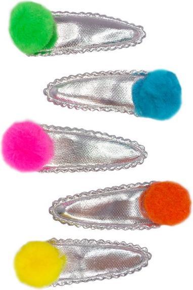Produktbild Creative Education Haarclips Pow! Pom Pom (5 Stk.)