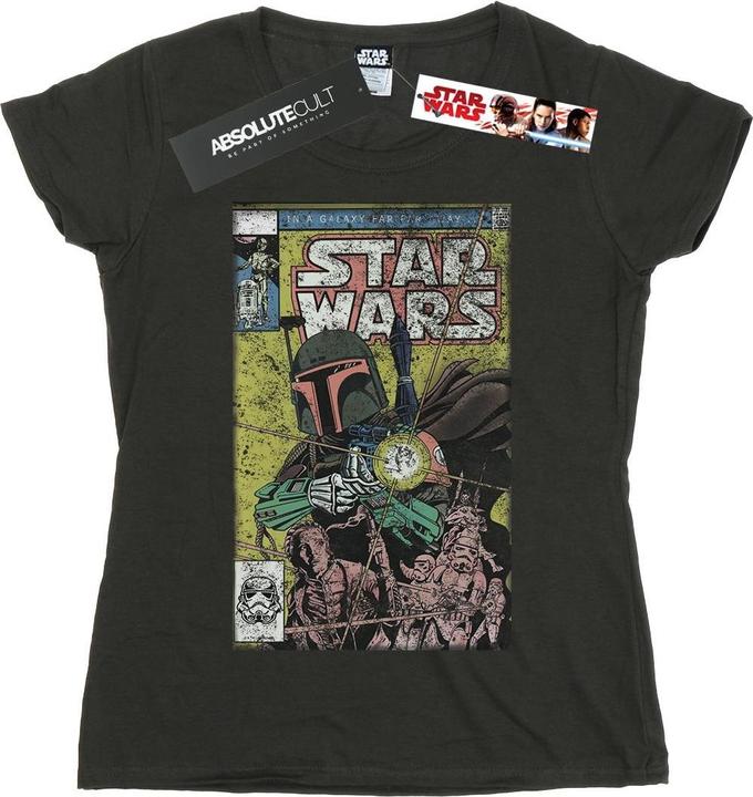 Immagine prodotto Star Wars Maglietta Boba Fett Comic Donna (XS)
