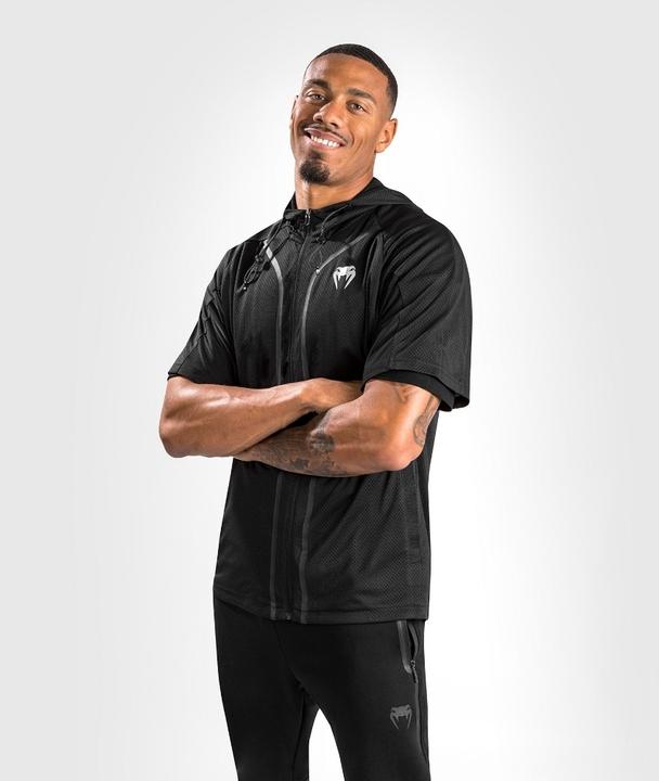 Actual product image Venum Electron 3.0 Dry Tech Jacket - Short Sleeves - Black - S (S)