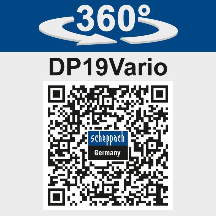 Actual product image Scheppach DP19Vario