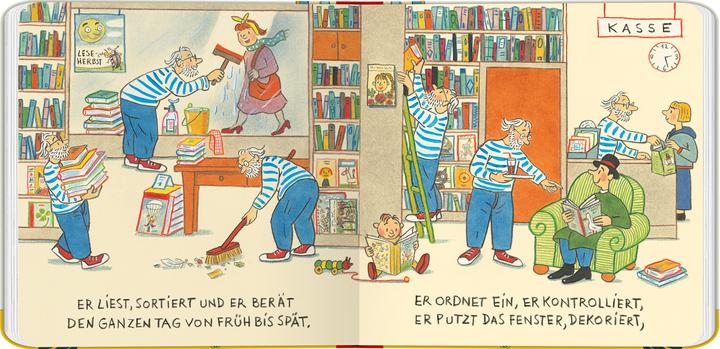 Immagine prodotto Armin, der Buchhändler (Tedesco, Rosso Signora Susanne Berner, 2021)