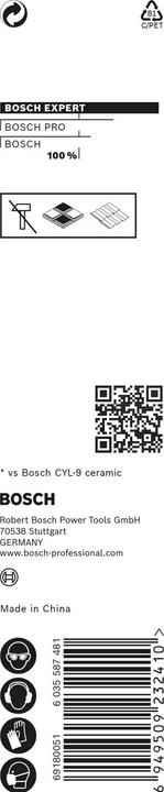 Immagine prodotto Bosch Professional Zubehör Punta Expert HEX-9 HardCeramic, 5 x 90 mm (5 mm)