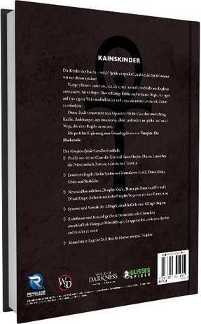Actual product image V5 Vampire - The Masquerade: Player's Handbook (German)