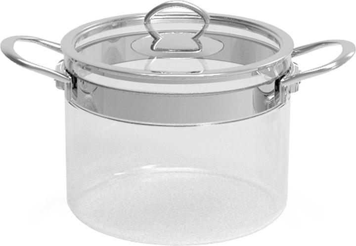Immagine prodotto Vetro per pentole (20 cm, Pentola, Vetro borosilicato, Acciaio inossidabile)
