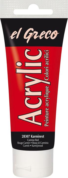 Produktbild Kreul el Greco Acrylic 75ml (Karminrot, 75 ml)