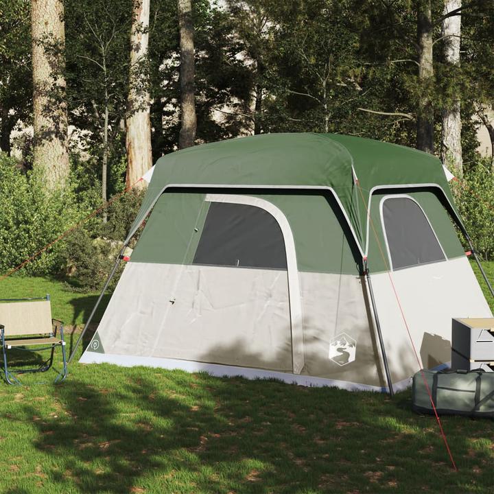Produktbild VidaXL Campingzelt 4 Personen Wasserdicht (Kuppelzelt, 6.50 kg, 4 Personen)