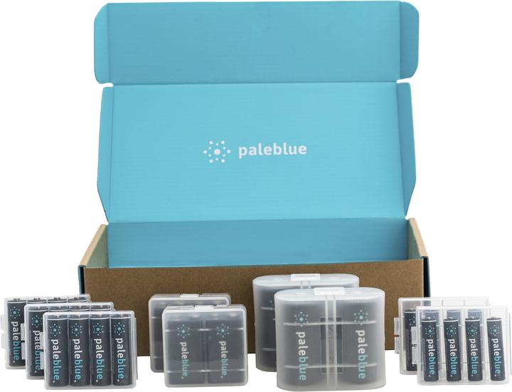 Produktbild Pale Blue Home Conversion Kit USB-C (28 Stk., AA, AAA, 9V Block, D, 5000 mAh)